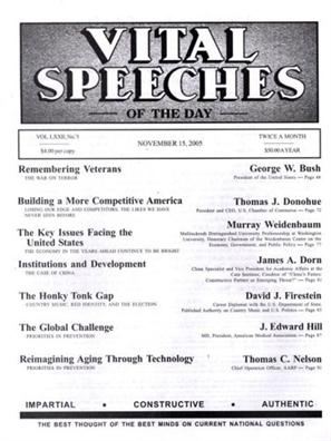 Vital Speeches
